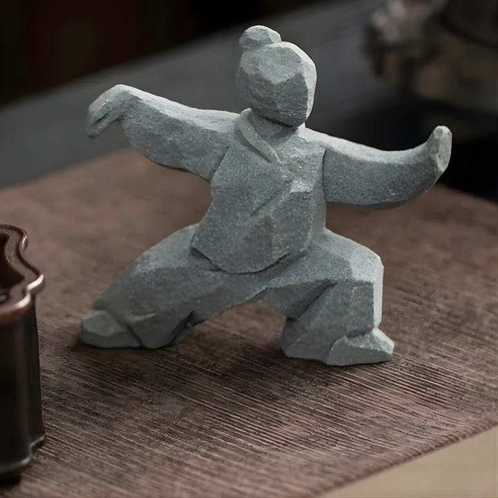 Tai Chi Flow Stone Figurines