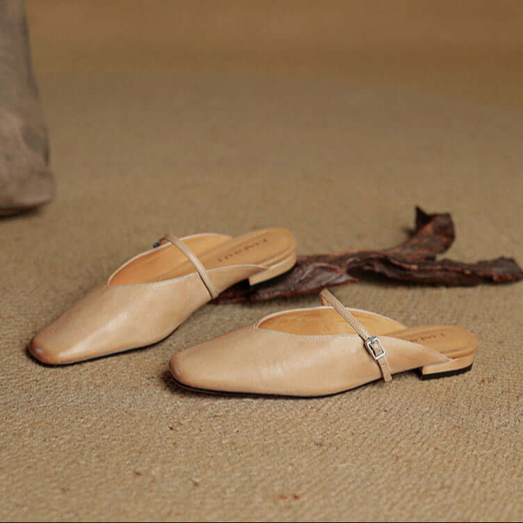 Vera Leather Mules