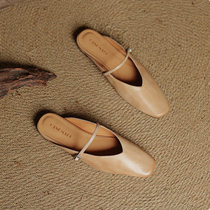 Vera Leather Mules