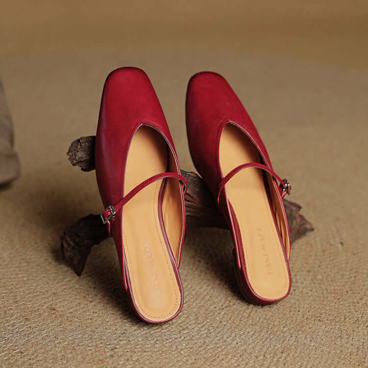 Vera Leather Mules