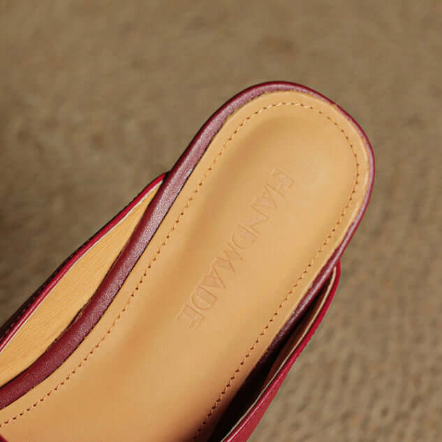 Vera Leather Mules