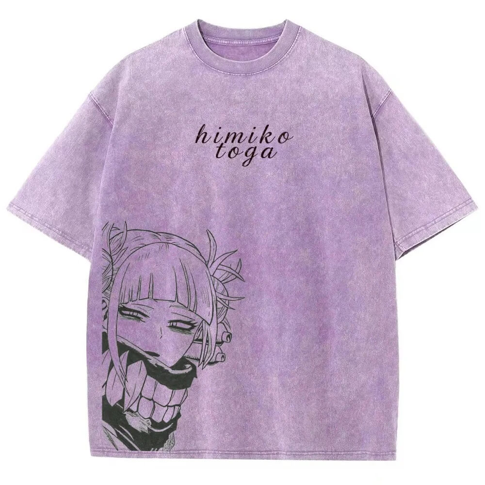 Toga himiko Unisex Fit Washed T-Shirt