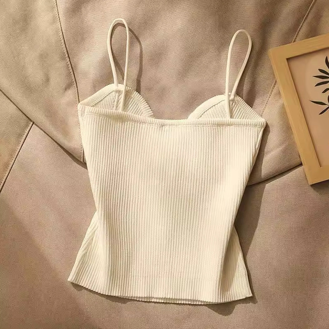 Virella Cropped Knit Top