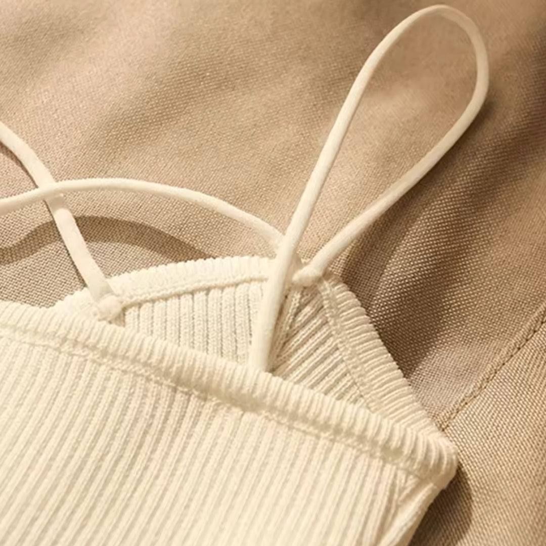 Virella Cropped Knit Top