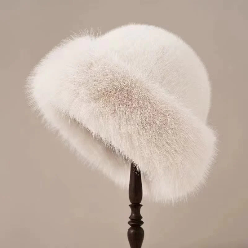"Brown Aurora" Fur Hat