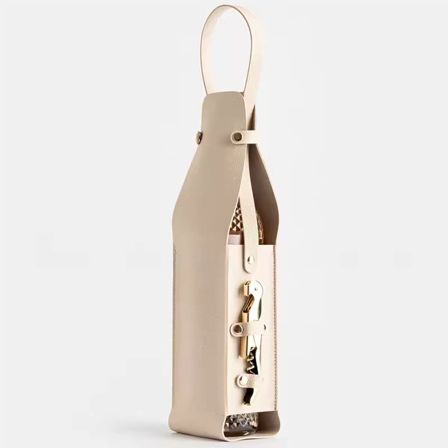 Arvo Leather Bottle Carrier