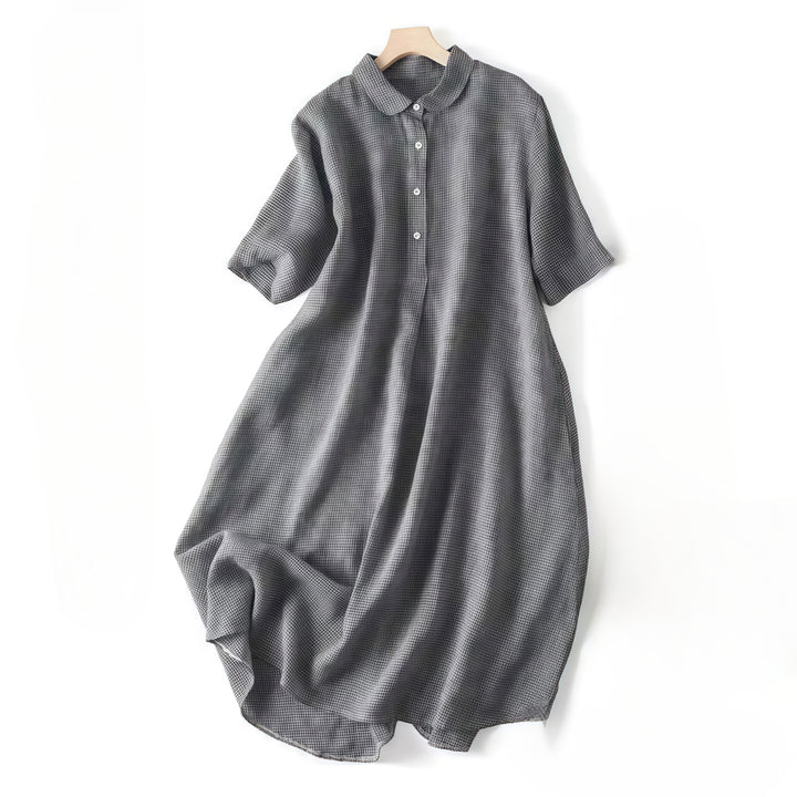 Eviana Valmont Margot Linen Shirt Dress