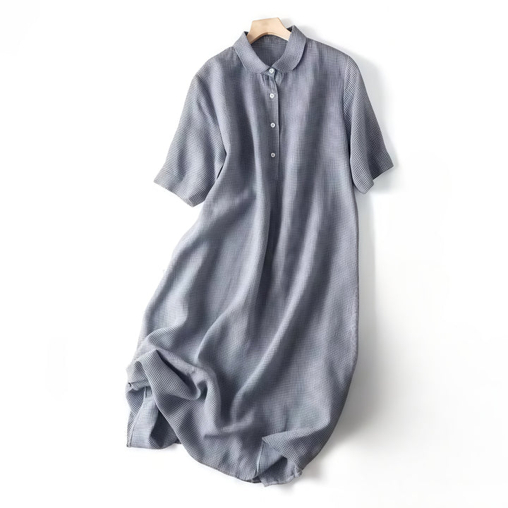 Eviana Valmont Margot Linen Shirt Dress