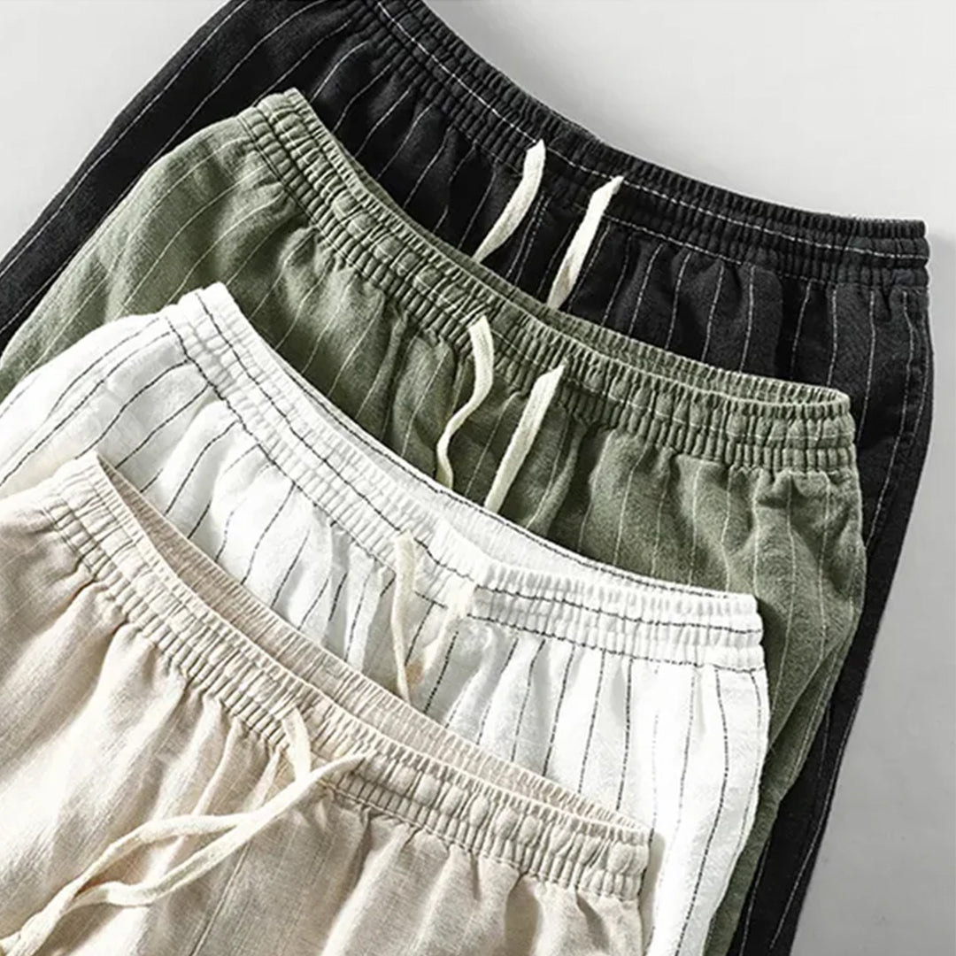Riccardo Linen Bermuda Shorts