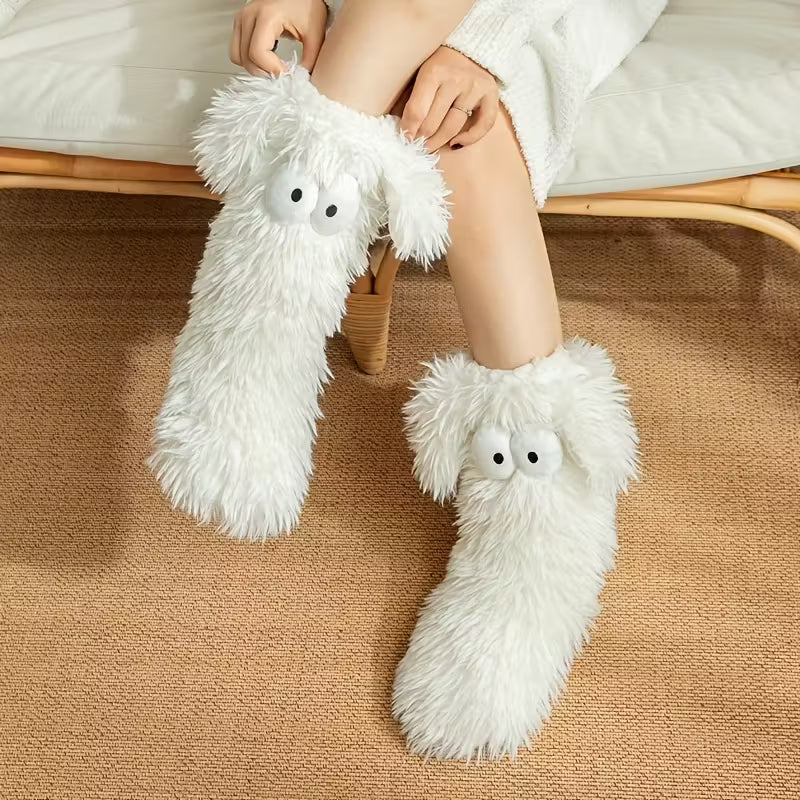 Puffly Friends Cozy Socks