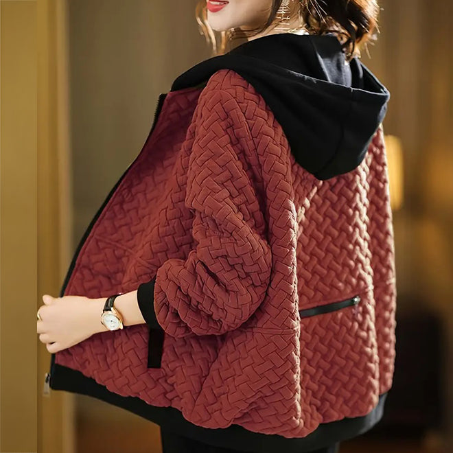 Averie Quilted Hoodie