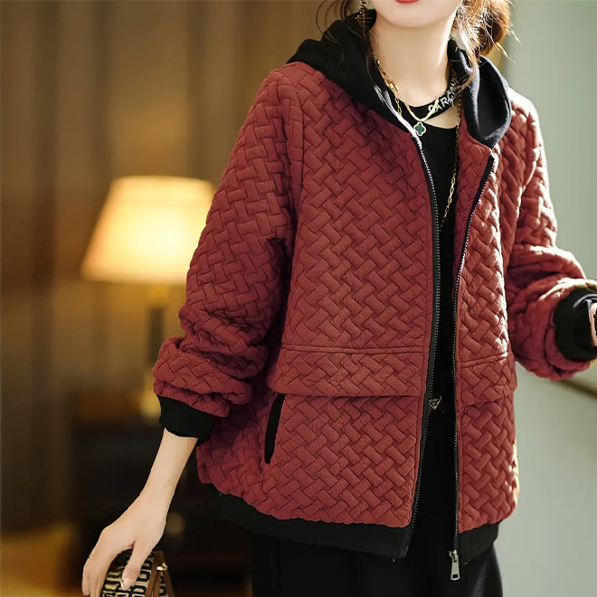 Averie Quilted Hoodie