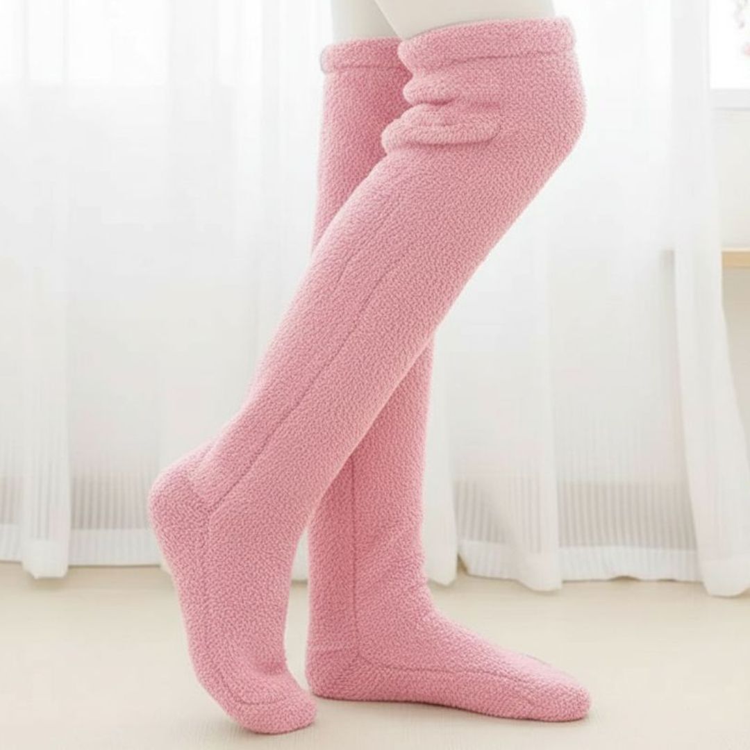 Over Knee Fuzzy Warm Long Socks
