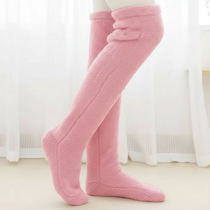 Over Knee Fuzzy Warm Long Socks
