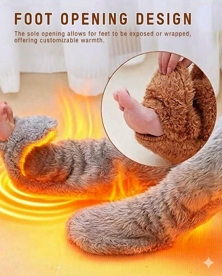 Over Knee Fuzzy Warm Long Socks